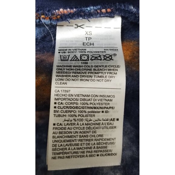 Old Navy Aztec Inspired Pullover Fleece 1/4 Zip XS Boho Westeern - Picture 6 of 6